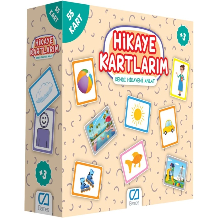 Hikaye Kartlarım Kendi Hikayeni Anlat Renkli 3+