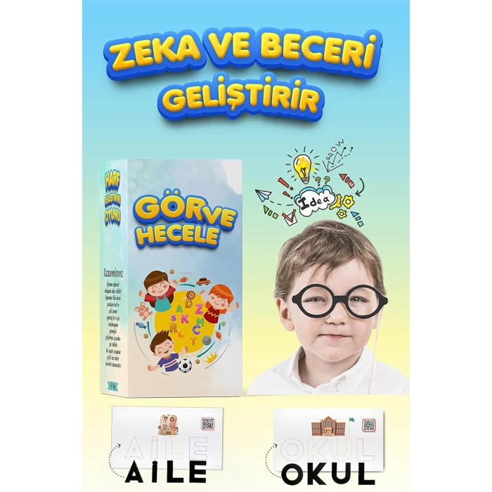 Molfy Harf Eşleştirme Oyunu Duyusal Eğitici Oyuncak - Eğlenceli Alfabe Öğrenme Ebeveyn Çocuk Etkileşimi