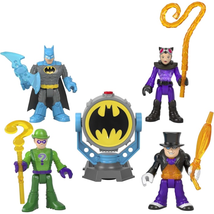 Imaginext DC Super  Bat-Tech Bat- Figür Seti, 3-8Y, HFD47