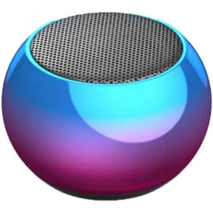 Kablosuz Taşınabilir Bluetoothlu, Metal Mini Wireless Speaker Hoparlör.