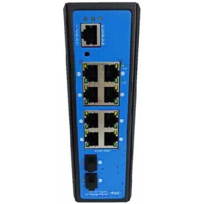 8 * 10/100/1000M RJ45 PORT +2 * 1000M RJ45 PORT UMANAGED INDUSTRIAL POE SWITCH PN:ENT/8G2SFP