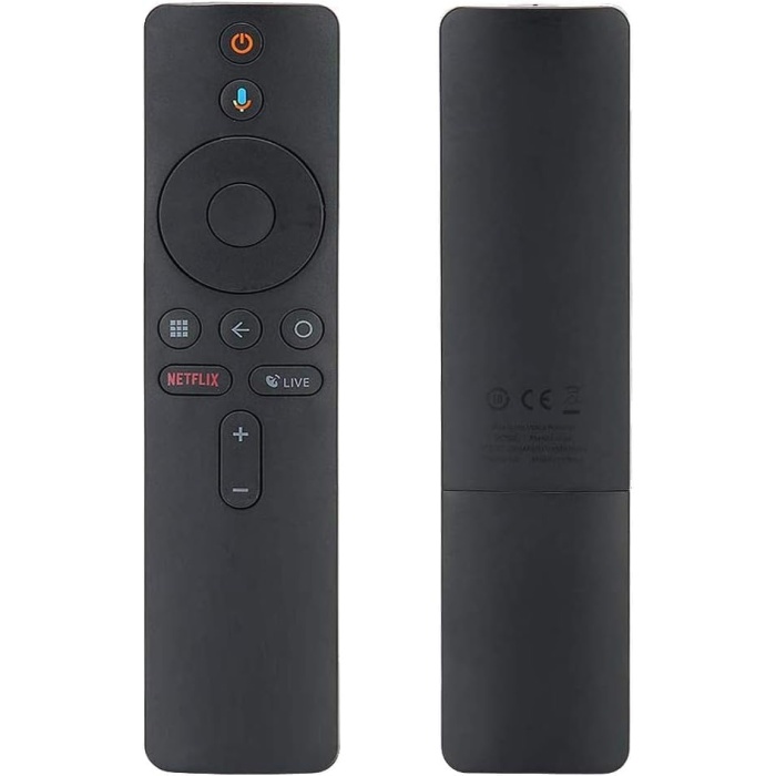 Xiaomı Mi TV Stick/MI Box 4S 4K için uzaktan kumanda, Xiaomı Mi TV Stick için Bluetooth ve sesli kumandalı yedek uzaktan kumanda