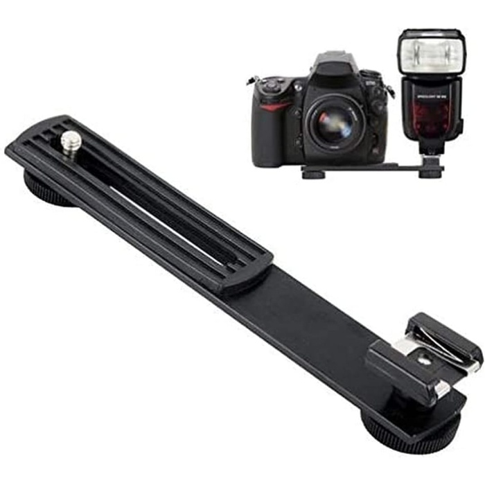 DSLR Ve DV Kameralar İçin Flash Bracket, Flaş ve Aksesuar Bağlantın Adaptörü