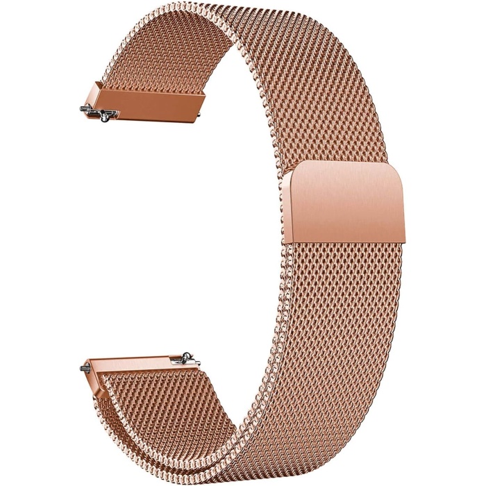 Galaxy Watch 4 40mm Milanese Loop için Kordon Rose Gold