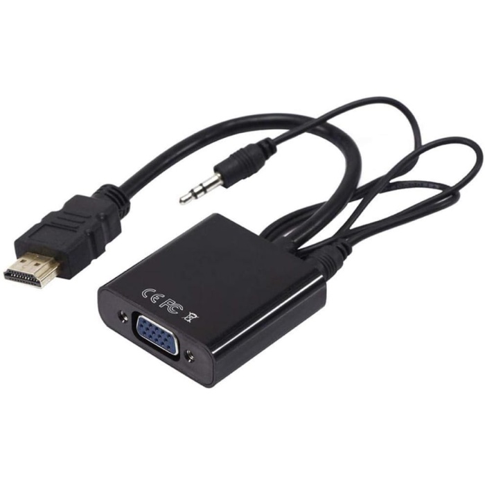 HDMI To VGA Adaptör Sesli