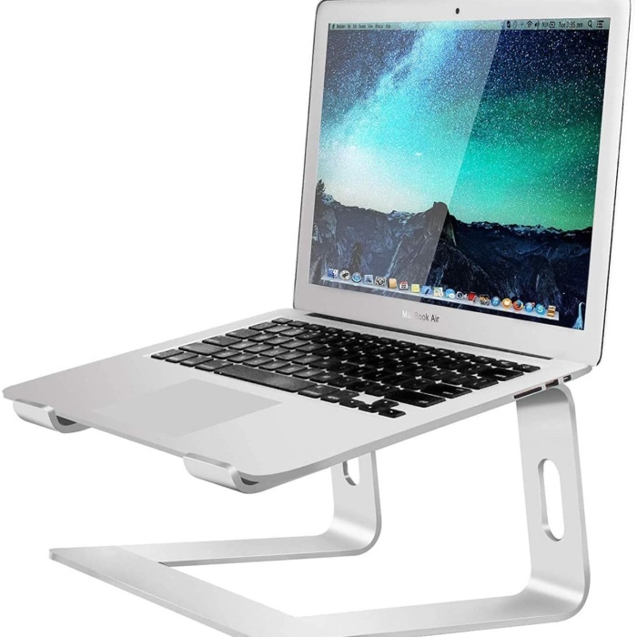 M5 Alüminyum Ergonomik Katlanır Macbook Bilgisayar Standı Bilgisayar Yükseltici 10 –17 inç