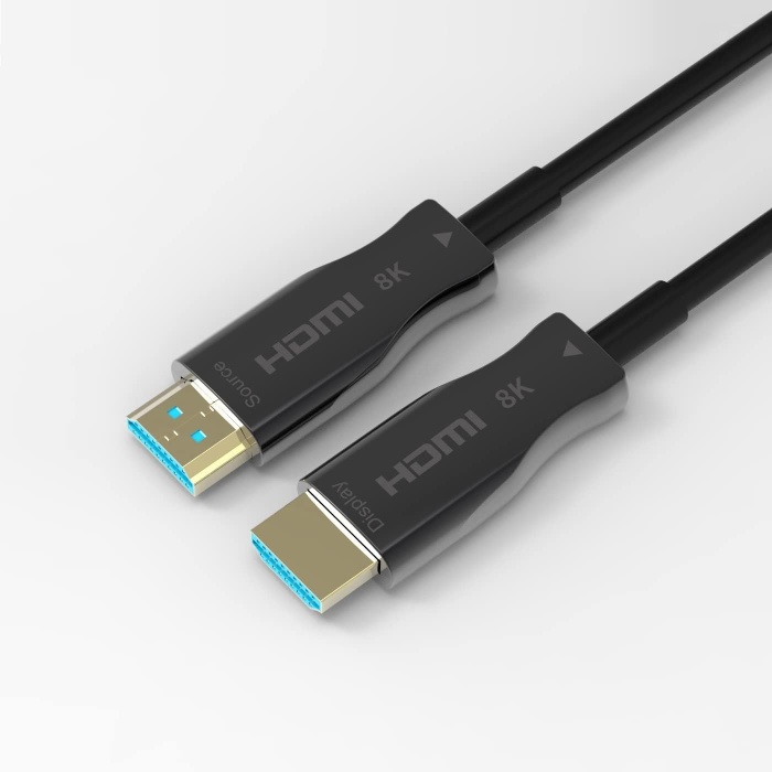 Ultra Sertifikalı AOC Fiber Hdmi 2.1 Kablo - 48Gbps, 8K 60Hz, 4K 120Hz, 4K 60Hz, eARC, HDR, D-HDR, HDCP2.3, Dolby , Dolby Atmos (10 Metre)