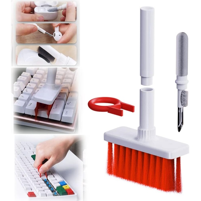 Keyboard Cleaner Set,BLOOOK 5 In 1 Klavye Temizleme Fırçası