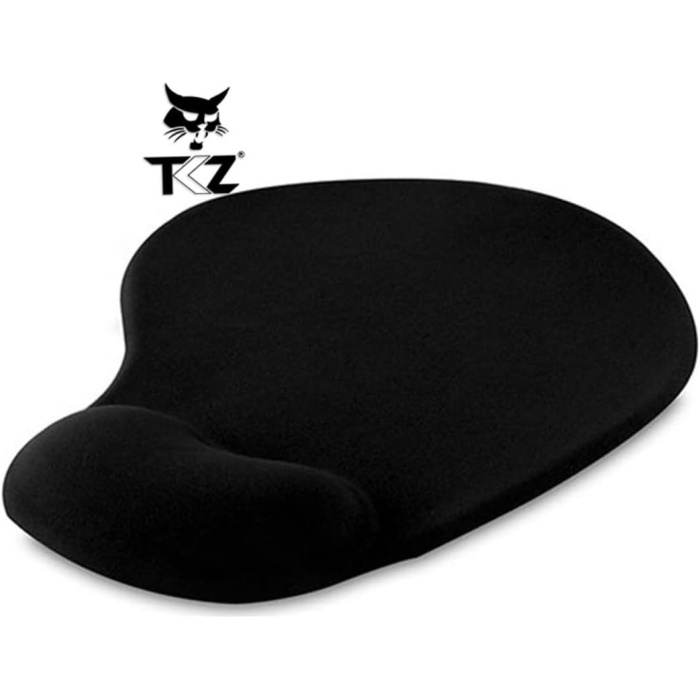 TKZ tic Siyah Ergonomik Suya Dayanıklı Bileklikli Mouse Pad