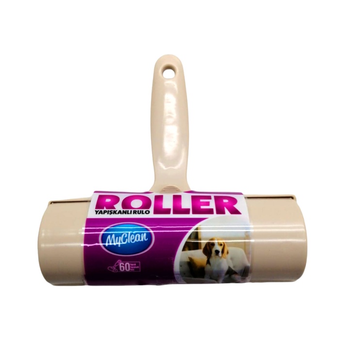 PLASTİK HAZNELİ 60 YAPRAK ROLLER TÜY TOPLAYICI RULO (606)