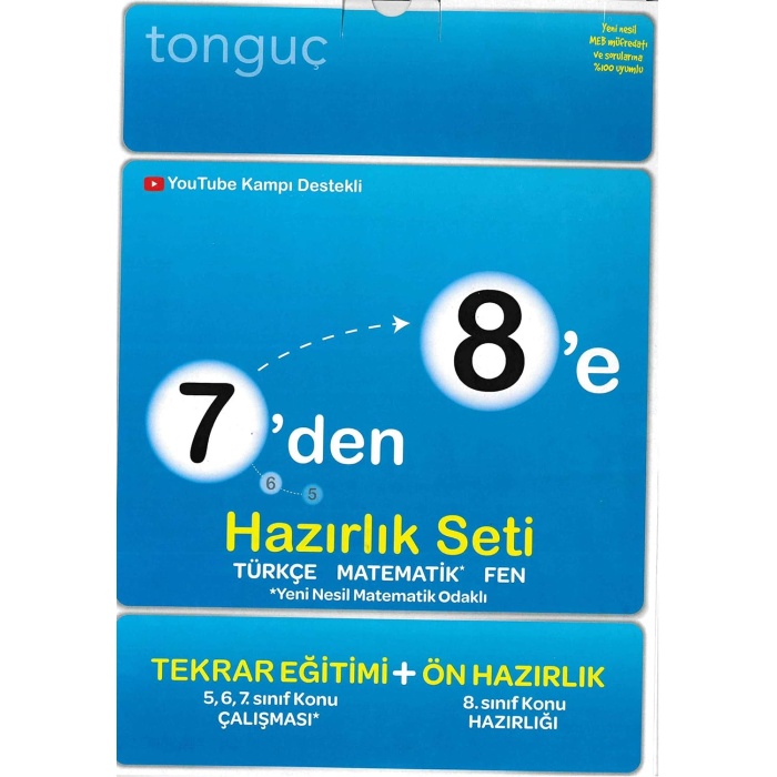 7den 8e Hazırlık Seti (Kapak değişebilir)