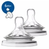 Philips Avent Natural Biberon Emziği Y Kesik 6 Ay+ 2li