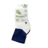 Bibaby Biorganic Colours 2Li Havlu Kaymaz Çorap 68480 Ekru Lacivert