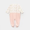 Bibaby Biorganic The Flowers Bebek Tulum 60713 Ekru Pembe