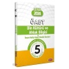 ÖABT Din Kültürü ve Ahlak Bilgisi ve İHL Meslek Dersleri Öğretmenliği Tamamı Çözümlü 5 Deneme Sınavı  (4022)