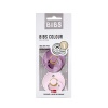 Bibs Colour Kauçuk Emzik 2li 0-6 Ay Lavender / Baby Pink