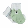 Bibaby Biorganic Happy Bear 2Li Çorap 68413 Yeşil