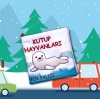 Kutup Hayvanları Kumaş Sessiz Kitap