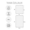 4 Set  127 Parça  İskelet , İç Organlar Sistemi , Takvim ve Duyguları Öğreniyorum Keçe Cırtlı Duvar Panoları , Eğitici Oyuncak