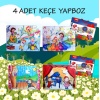 4 Set - 96 Parça  Müzik ve Sahne 5+ Keçe Yapboz - 5 Yaş Puzzle