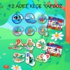 12 Set - 42 Parça  Deniz Canlıları ve Hayvanlar 2+ Keçe Yapboz - 2 Yaş Puzzle