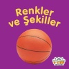 Renkler ve Şekiller - Mini Karton Kitaplar  (4022)