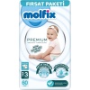 Molfix Premium Bebek Bezi Fırsat Paketi 3 Beden 4-9 Kg 60 Adet