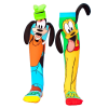 Nessiworld Pluto & Goofy Çorap 6 - 99 Yaş