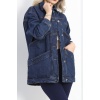 Oversize Kot Ceket Mavi6