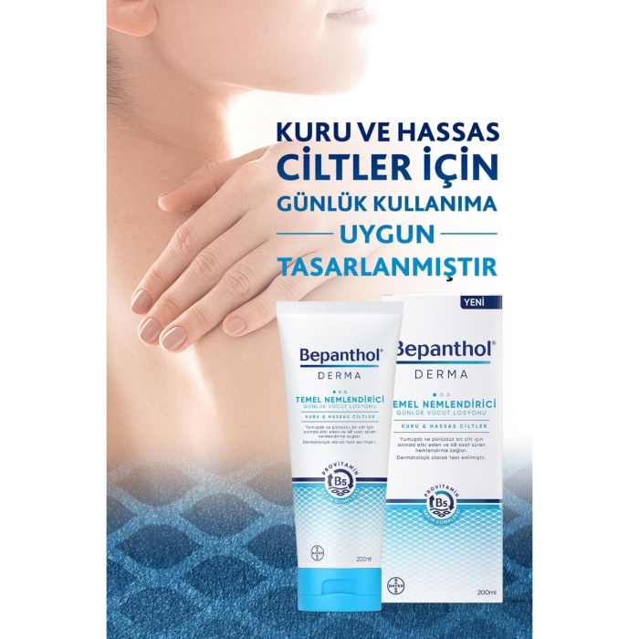 Bepanthol Derma Temel Nemlendirici Günlük Vücut Losyonu 200ml