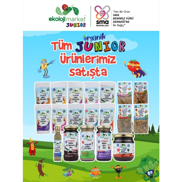 EM Junior Organik Bebek Glutensiz Tahıl Karışımı 250gr