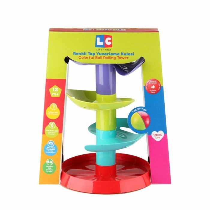 LC-30956 Lets be Child - Renkli Top Yuvarlama Kulesi