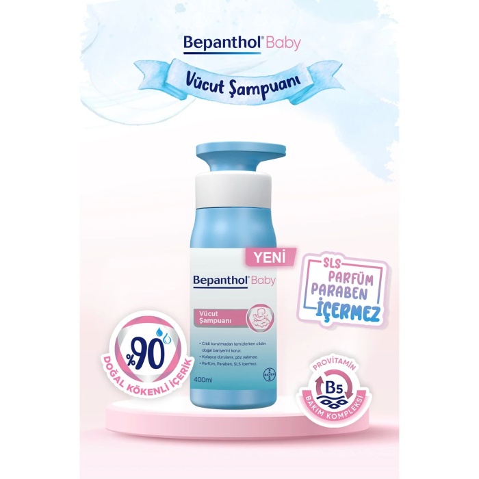 Bepanthol Baby Vücut Şampuanı 400ml