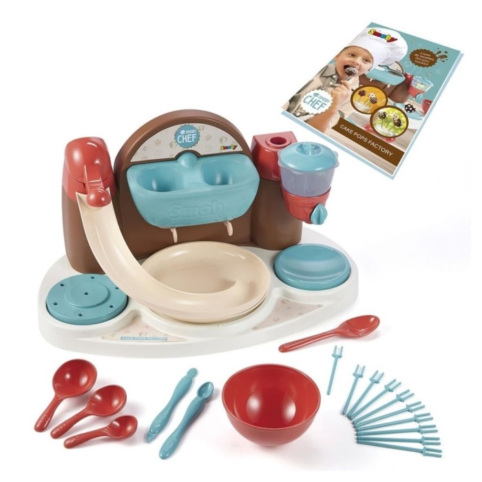 NessiWorld7600312115 Smoby Chef Cake Pops Fabrikası Oyun Seti