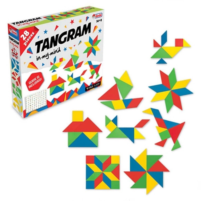 Nessiworld Kutulu Tangram 28 Parça