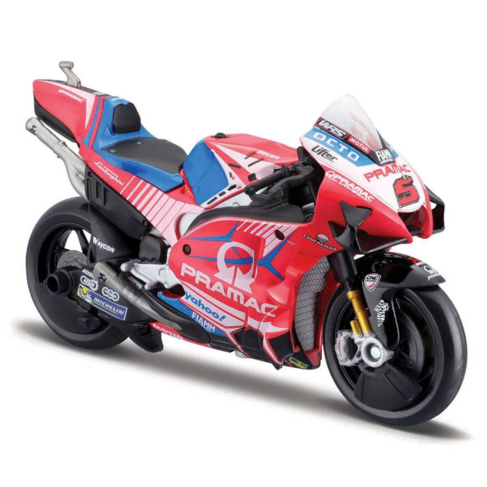 Nessiworld Maisto 1:18 2021 Ducati Pramac Racing Motorsiklet