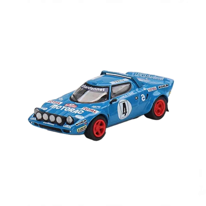 Nessiworld Mini GT 1:64 Lancia Stratos HF #4 1979 Rally MonteCarlo Winner