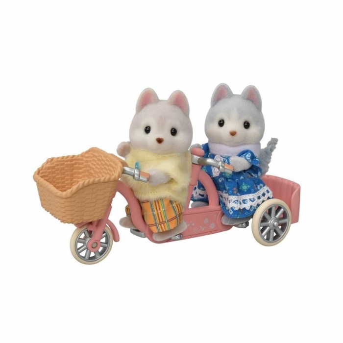 5637 Sylvanian Families Tandem Bisiklet ve Haskiler +3 yaş