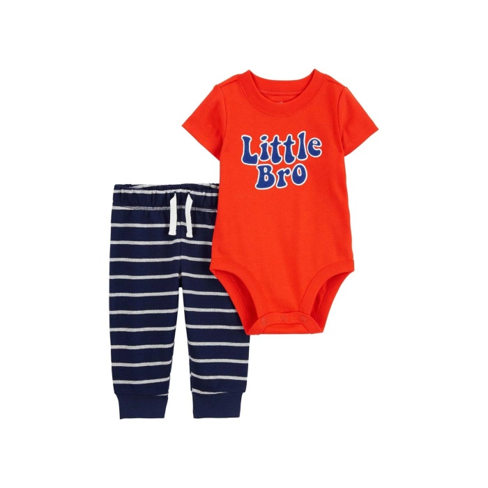 Carters Erkek Bebek Body Pantolon Set 1Q429310 Karışık Renkli