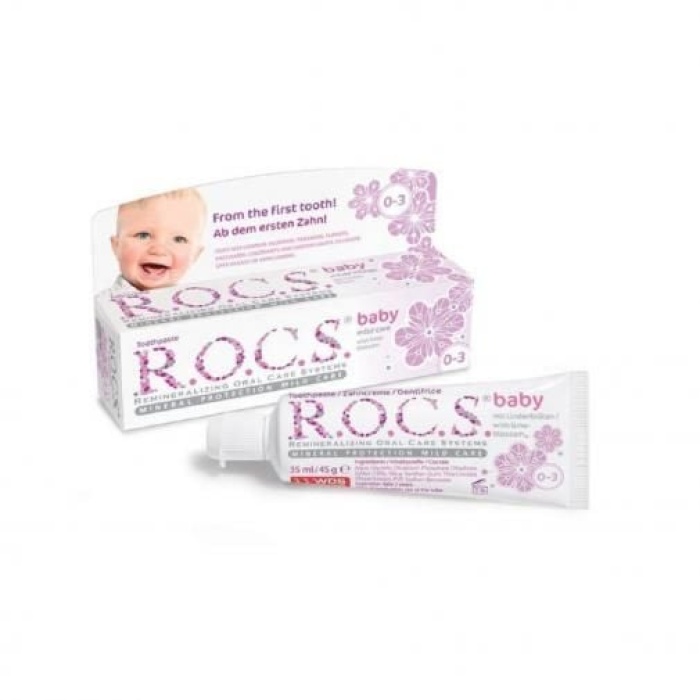 R.O.C.S.Baby Diş Macunu 35ml 0-3 Yaş Ihlamur