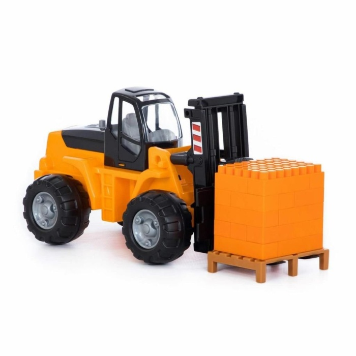 36766 Paletli Forklift 30 Parça Blok Seti -Polesie