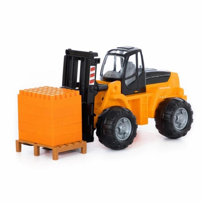 36766 Paletli Forklift 30 Parça Blok Seti -Polesie