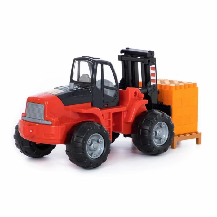 36766 Paletli Forklift 30 Parça Blok Seti -Polesie