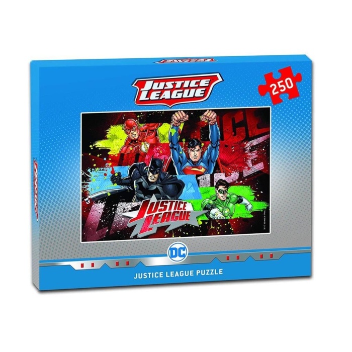 DC7557 Laço Kids DC Justice League 250 Parça Puzzle