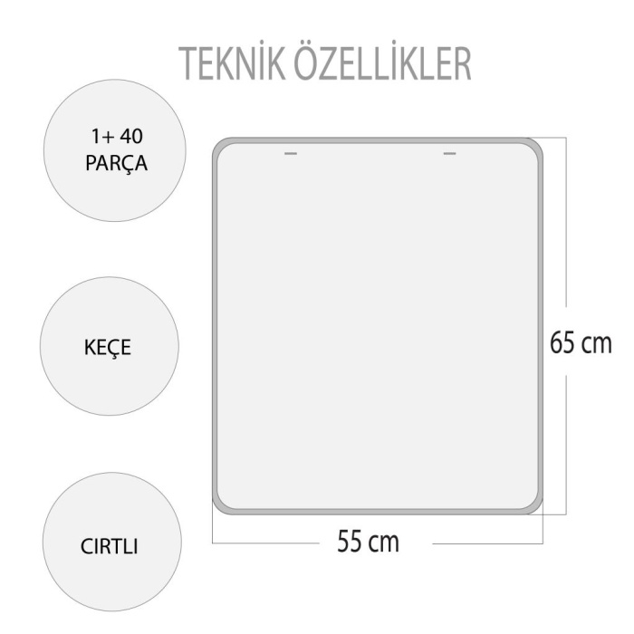 CLZ247 İngilizce Parça-Bütün Vahşi Hayvanlar Eşleştirme Keçe Cırtlı Duvar Panosu , Eğitici Oyuncak