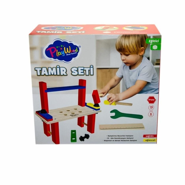 Play Wood Ahşap Tamir Seti 397