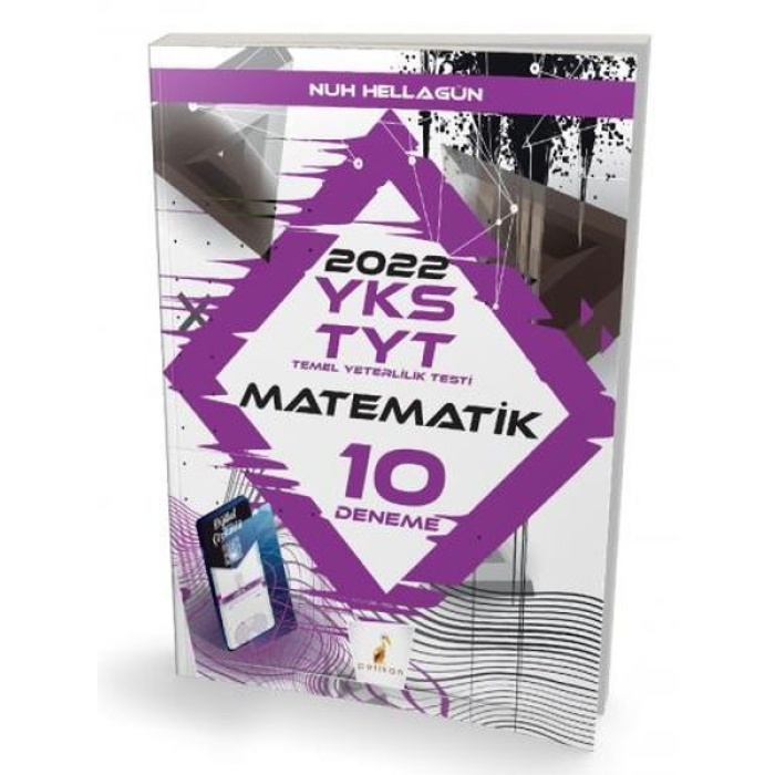 Pelikan 2022 TYT Matematik Dijital Çözümlü 10 Deneme Sınavı  (4022)