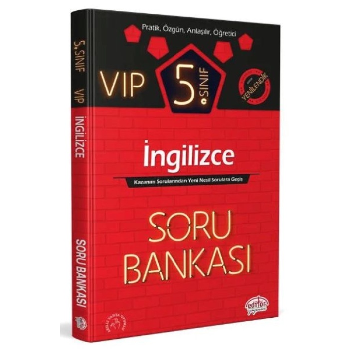 5. Sınıf VIP İngilizce Soru Bankası  (4022)