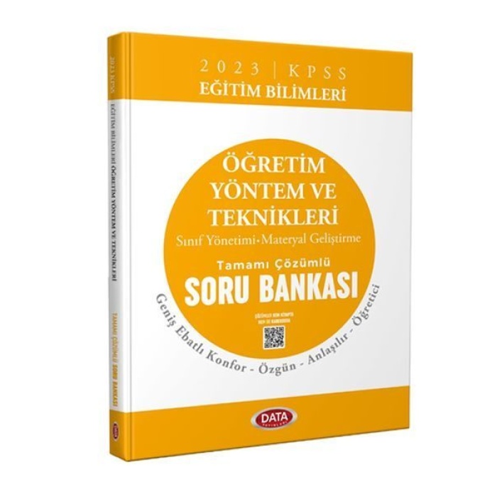 Data 2024 Kpss Eğitim Bilimleri Öğretim Yöntem Ve Teknikleri Tamamı Çözümlü Soru Bankası  (4022)