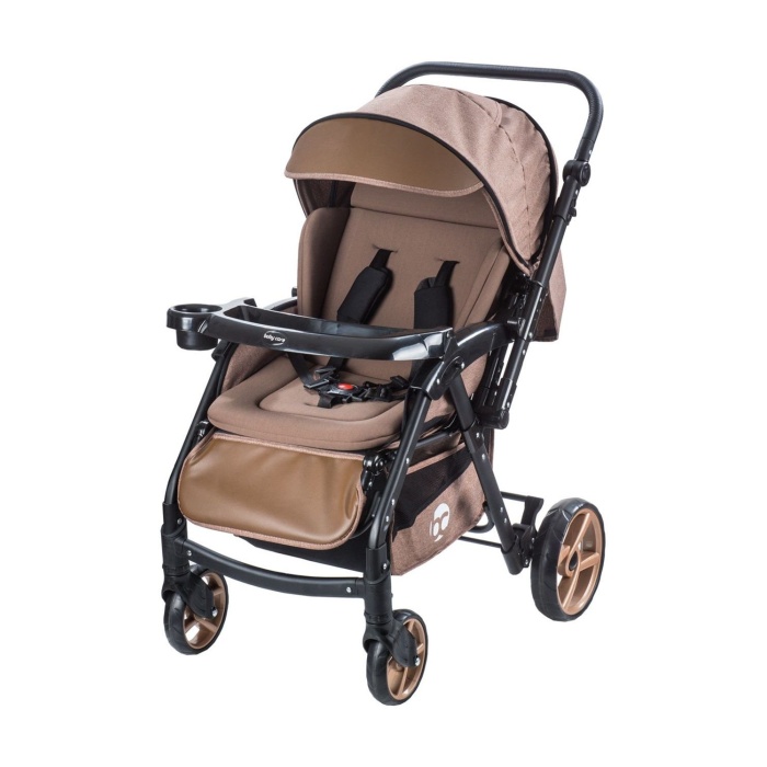 Baby Care 500 Combo Maxi Pro Çift Yönlü Puset Kahve